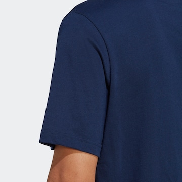 Tricou 'Trefoil Essentials' de la ADIDAS ORIGINALS pe albastru