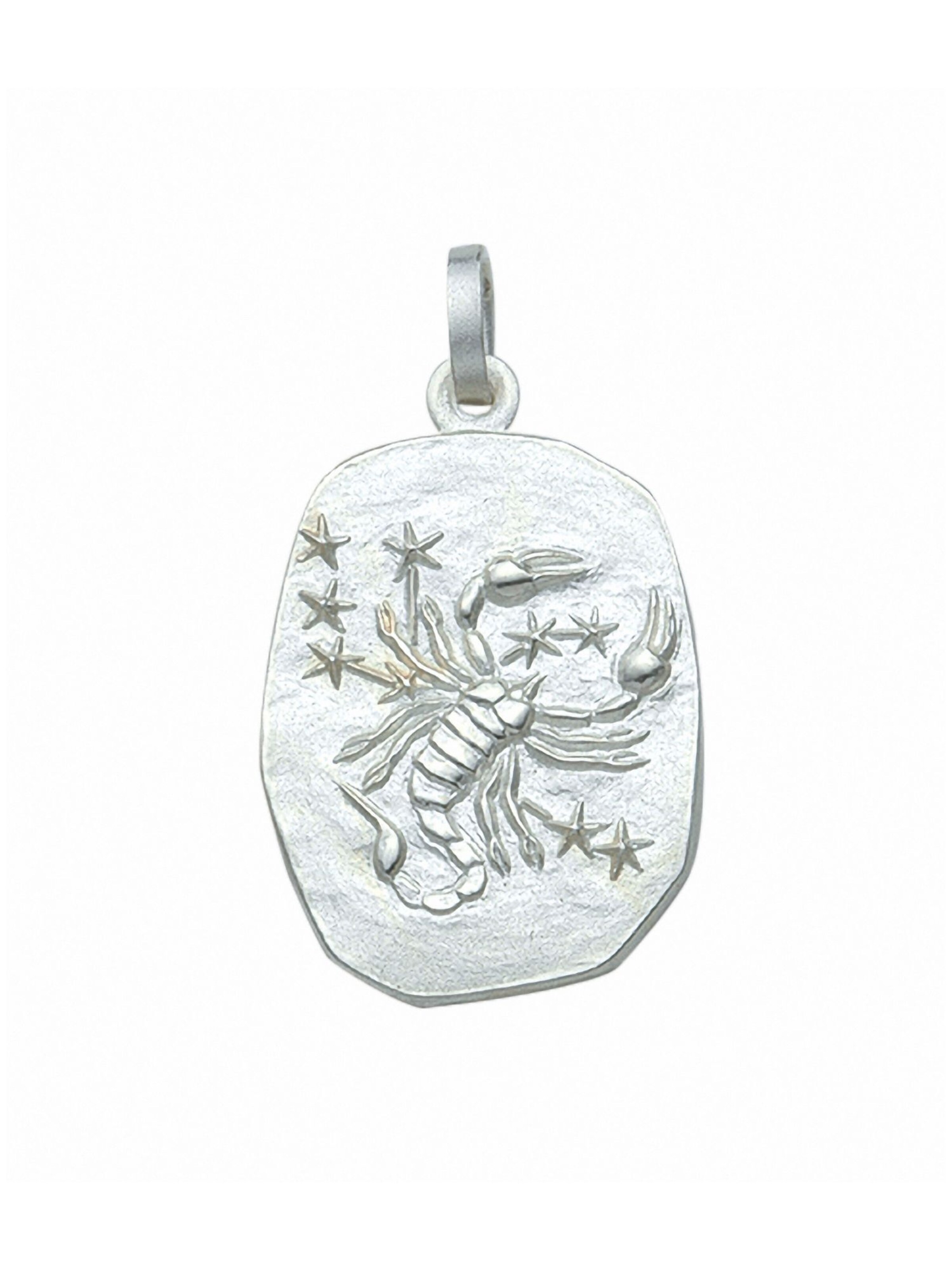 Adelia´s Anhänger 'Skorpion' in Silber: Vorderseite