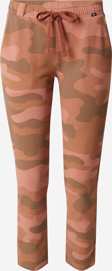 Pantaloni 10Days pe maro / maro ruginiu / roz pal, Vizualizare produs