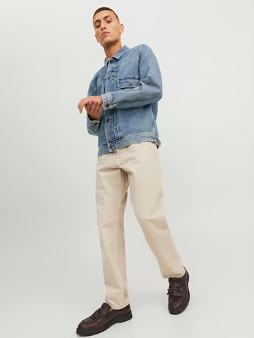 JACK & JONES Loose fit Jeans 'Chris Cooper' in Beige