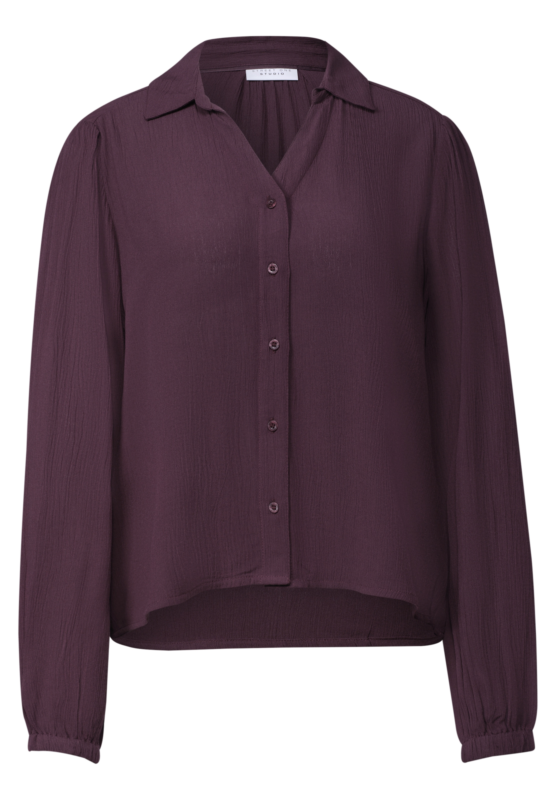 Street One Studio Blouse in Purple: front