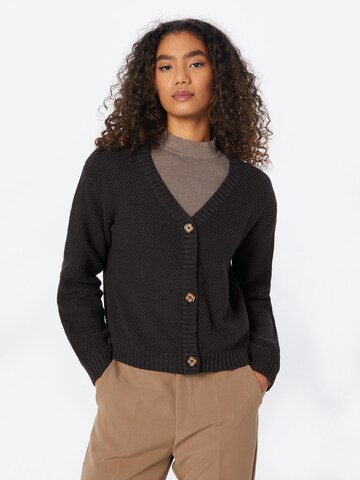 ICHI Cardigan i sort: forside