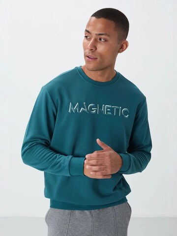 Sweat-shirt Tommy Life en bleu