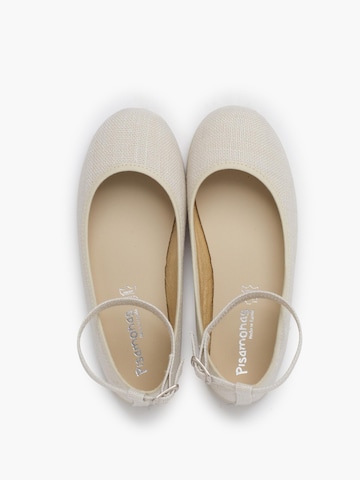 Ballerina 'Tulle Bow' di Pisamonas in beige
