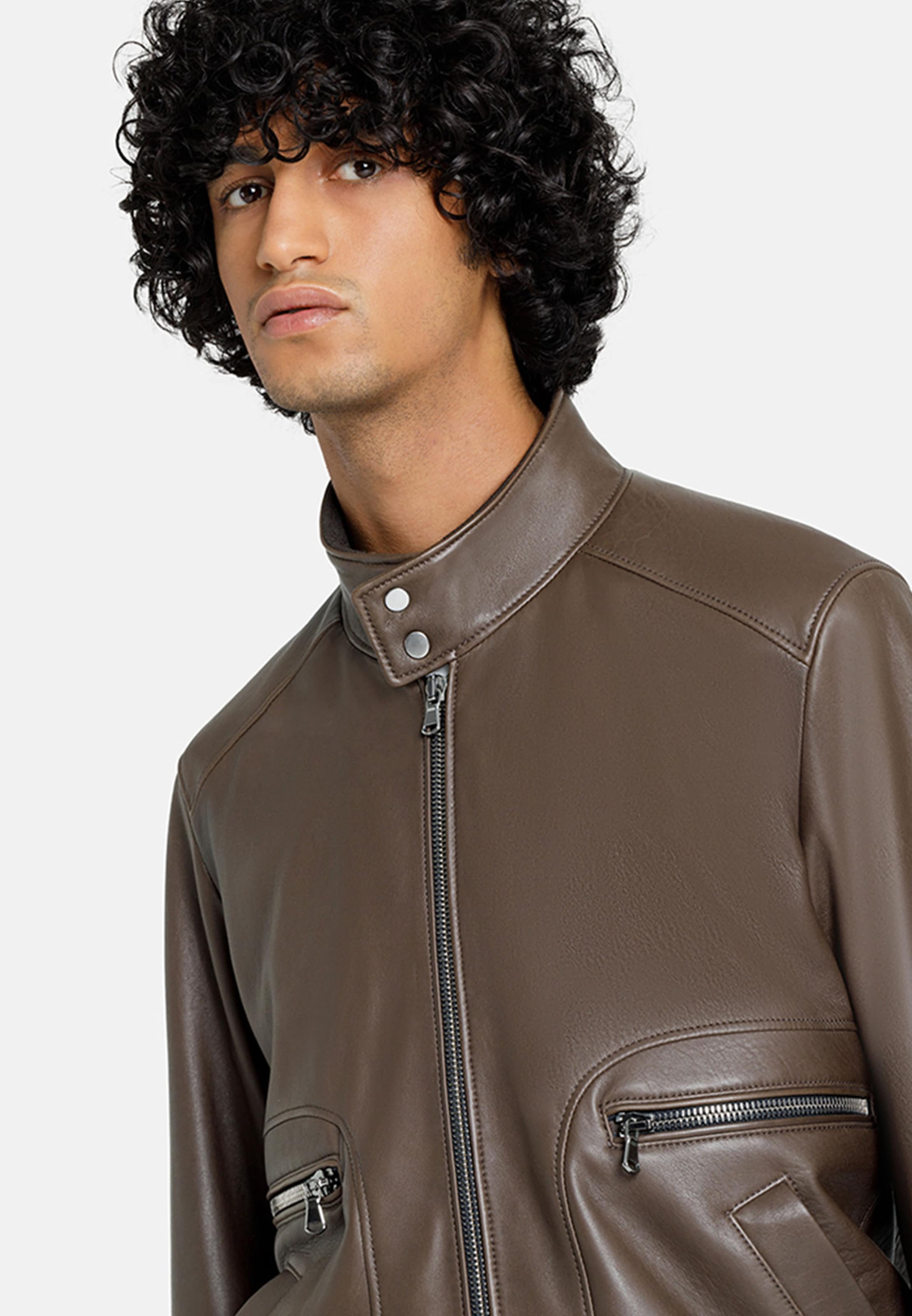 Werner Christ Between Season Jacket Tony in Brown ABOUT YOU
