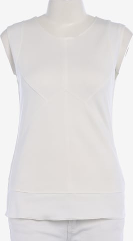 Frauenschuh Top / Seidentop L in Weiß: Vorderseite