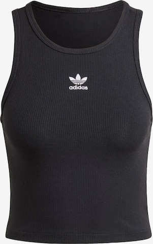 Top 'Essentials' di ADIDAS ORIGINALS in nero: frontale
