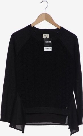 khujo Sweater & Cardigan in S in Black: front