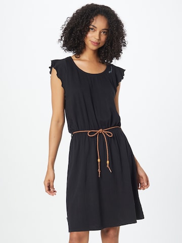 Ragwear Summer dress in Black: front