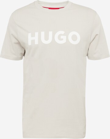 HUGO Shirt 'Dulivio' in Grijs: voorkant