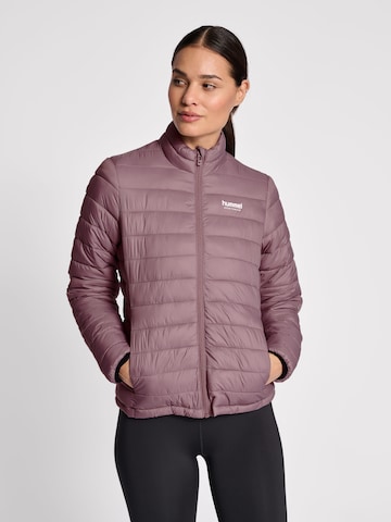 Veste de sport 'Blown' Hummel en violet : devant