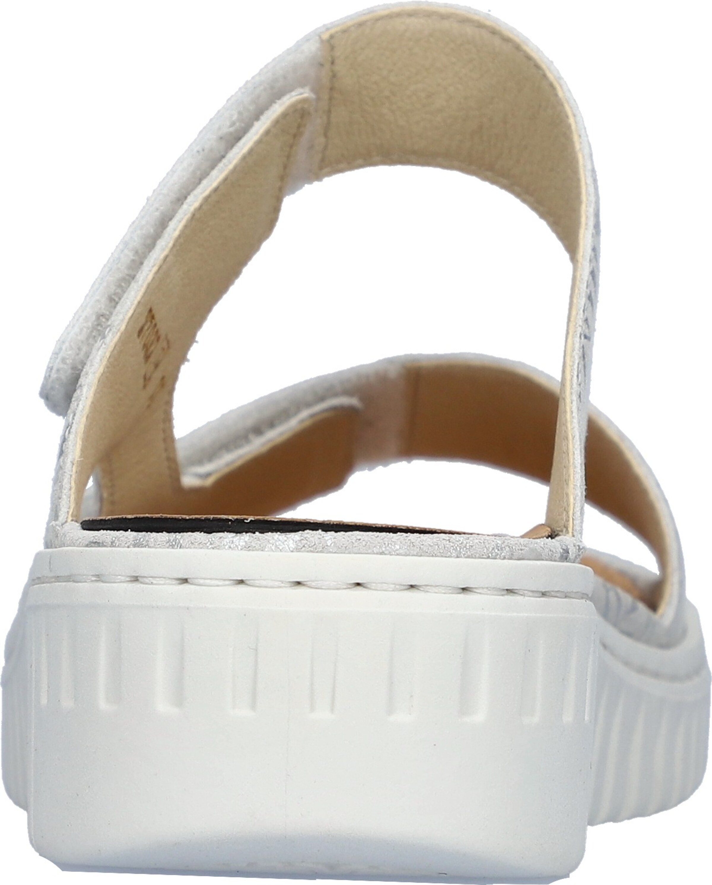 WALDLÄUFER Pantolette in Weiß