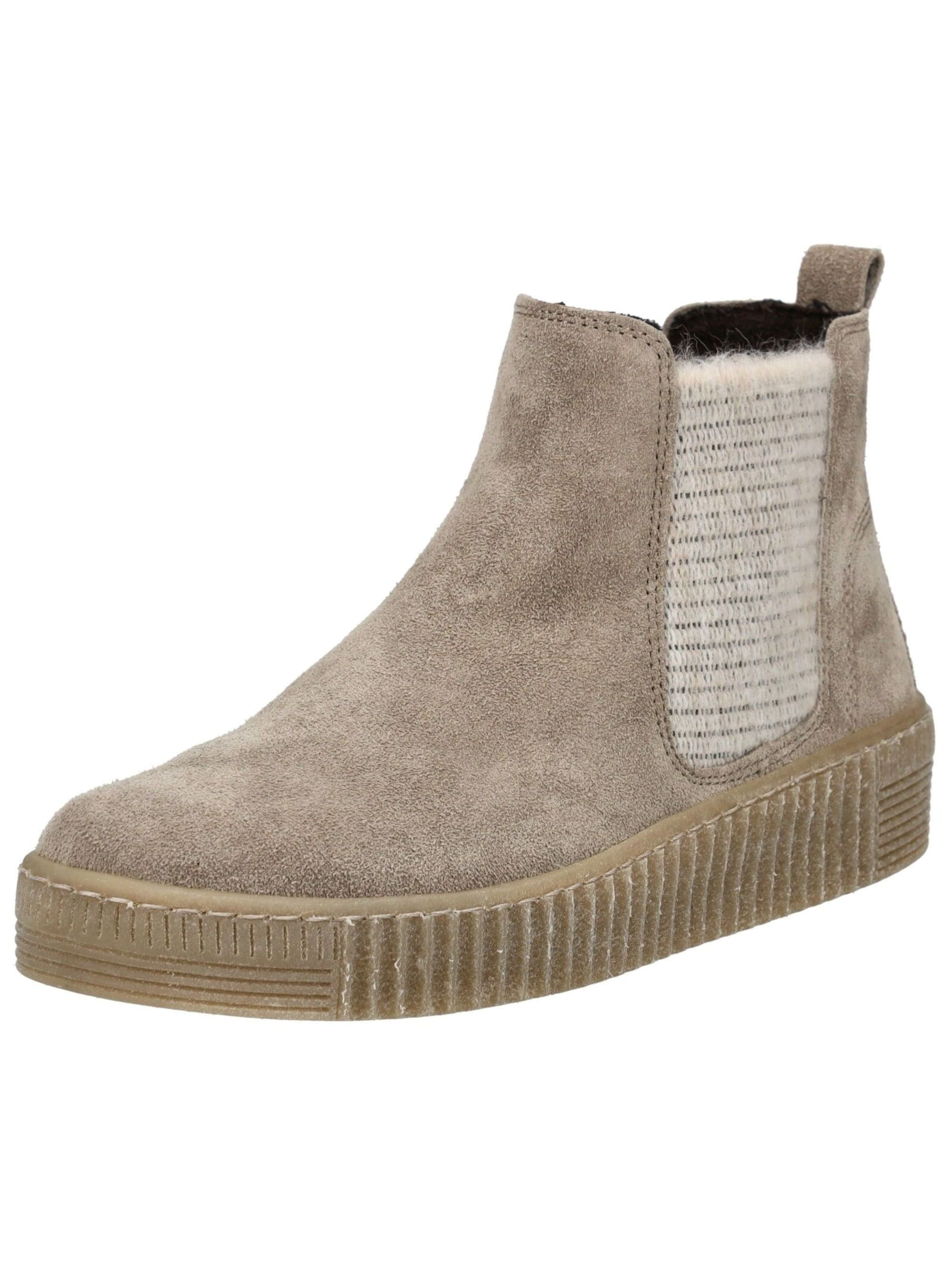 Chelsea Boots GABOR en beige : devant