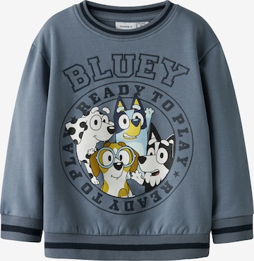 NAME IT Sweatshirt 'NMMNIMBU BLUEY' in Blau: Vorderseite