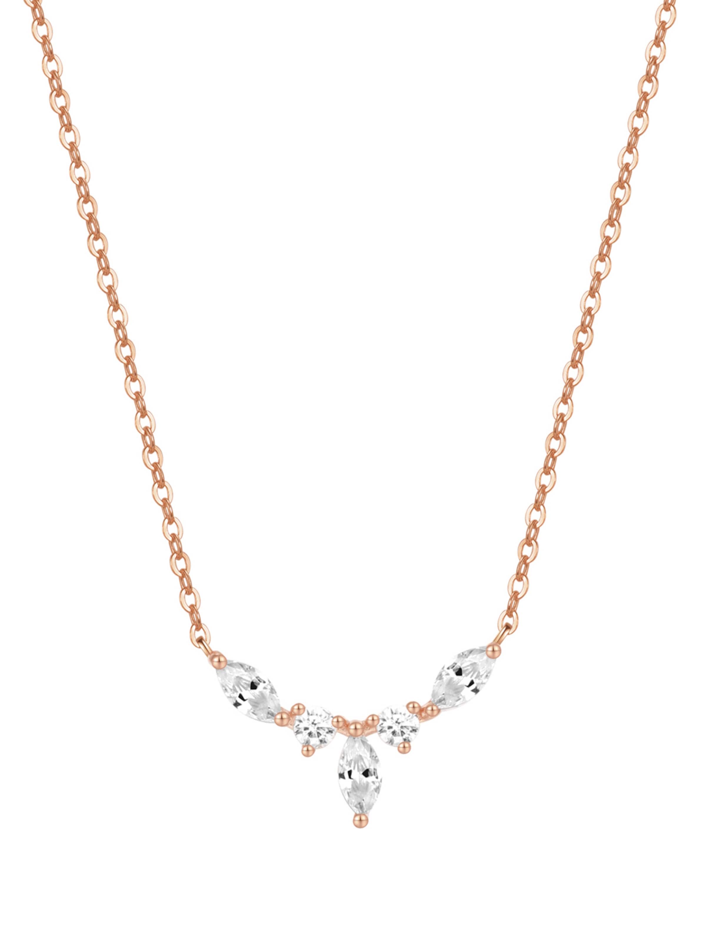 Hey Happiness Ketting 'Royale' in Goud: voorkant