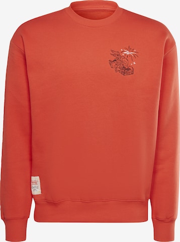 Reebok Sweatshirt 'Looney Tunes Crew' in Rot: predná strana