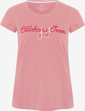 Oklahoma Jeans Shirt in Pink: front