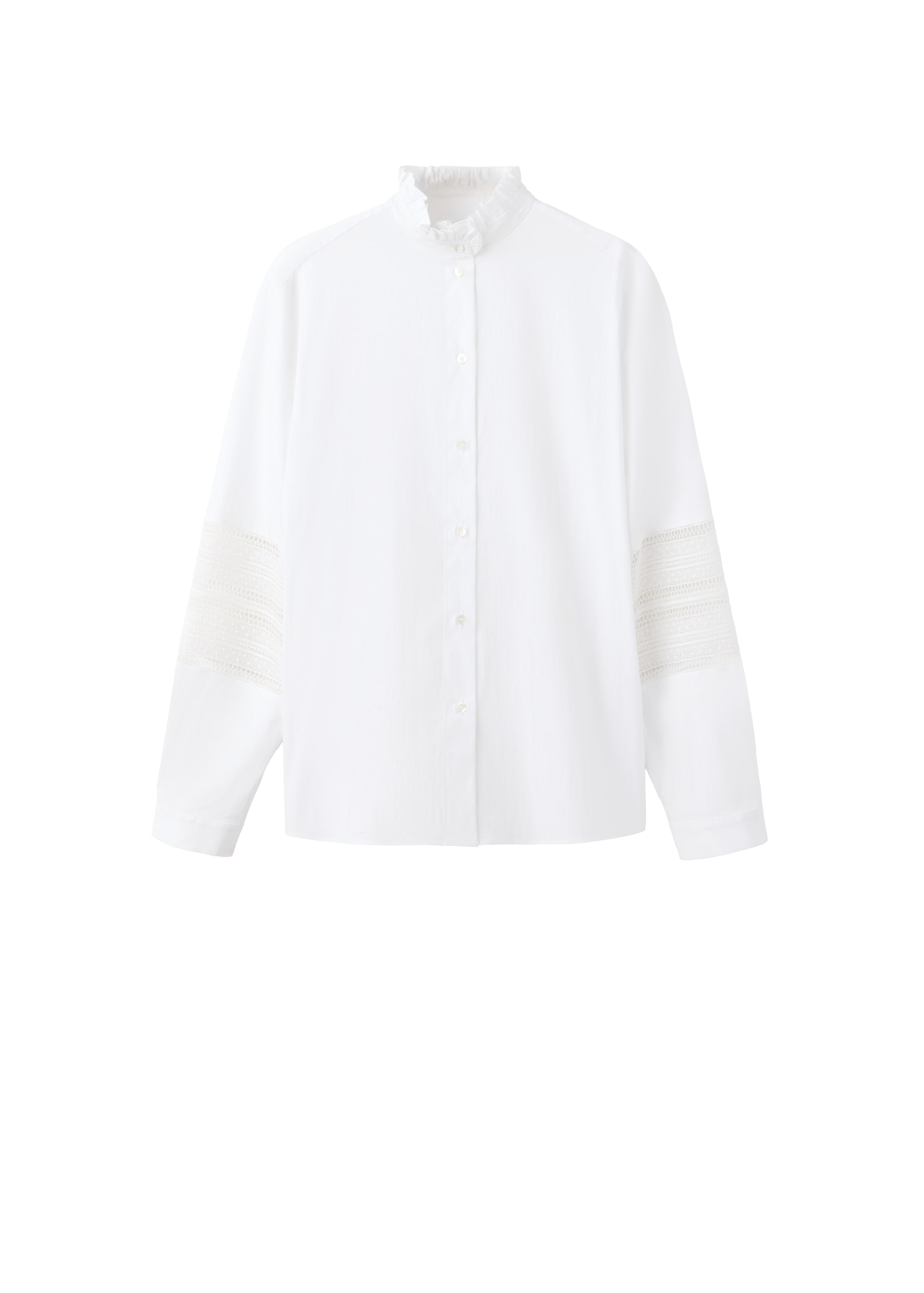 MANGO Bluse 'GALA' in Weiß: Vorderseite