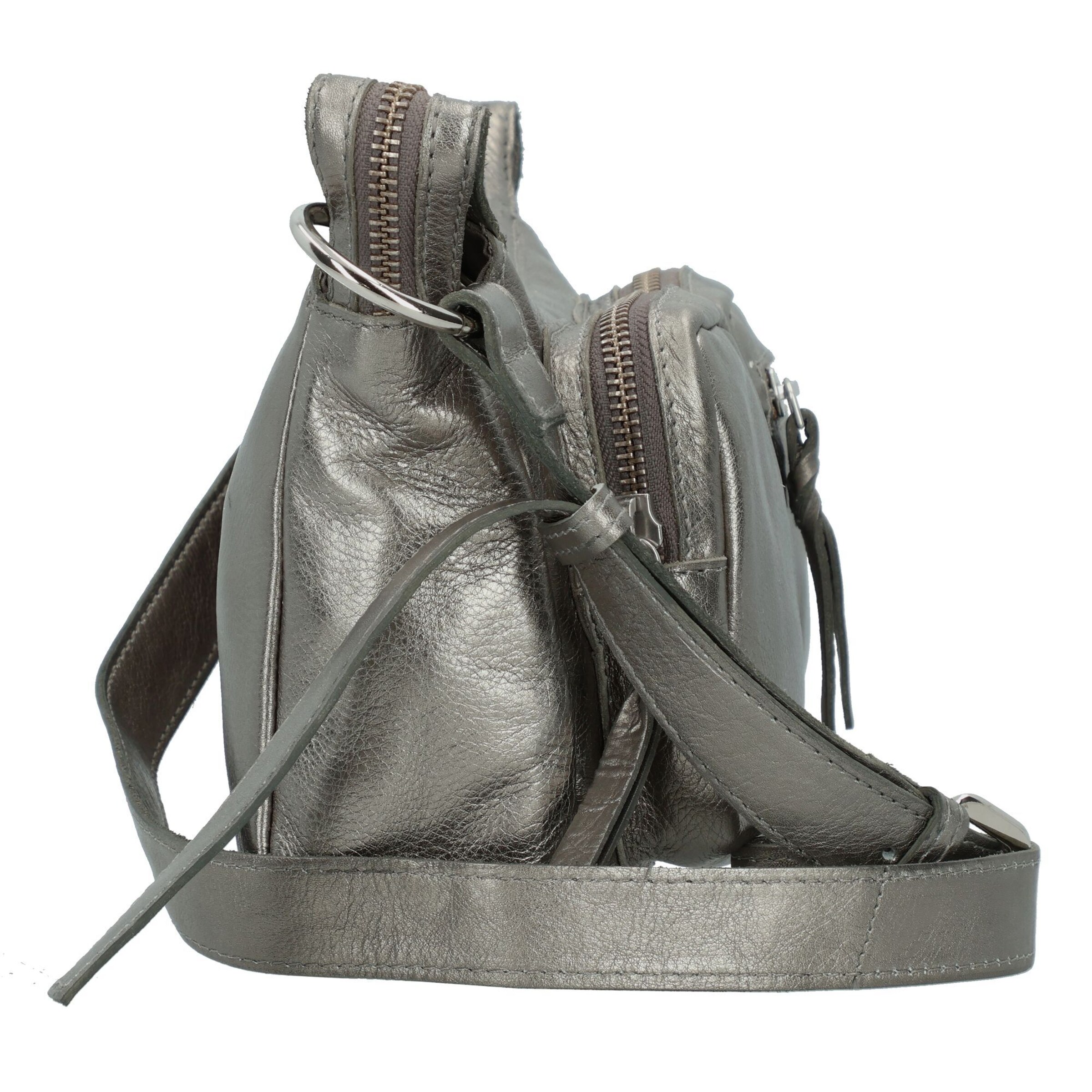 Taschendieb Wien Umhängetasche 'Salvatorgasse' in Silber