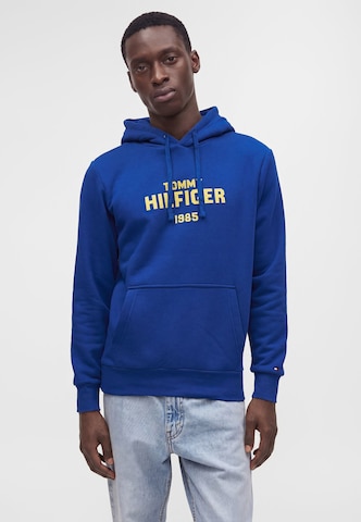 mėlyna TOMMY HILFIGER Megztinis be užsegimo