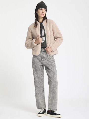 Veste en polaire 'Wuzer Fuzzar' Volcom en beige