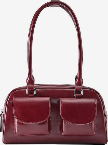 Pull&Bear Schultertasche in Rot: Vorderseite