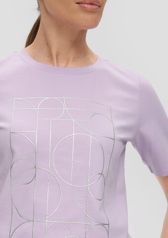 s.Oliver BLACK LABEL Shirt in Purple