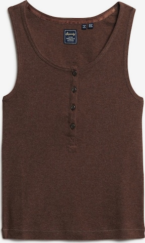 Superdry Top in Brown: front