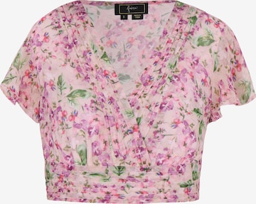 fainaBluza - ljubičasta boja: prednji dio