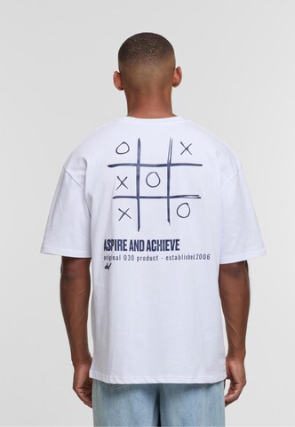 DEF T-Shirt 'Tictactoe' in Weiß: Vorderseite