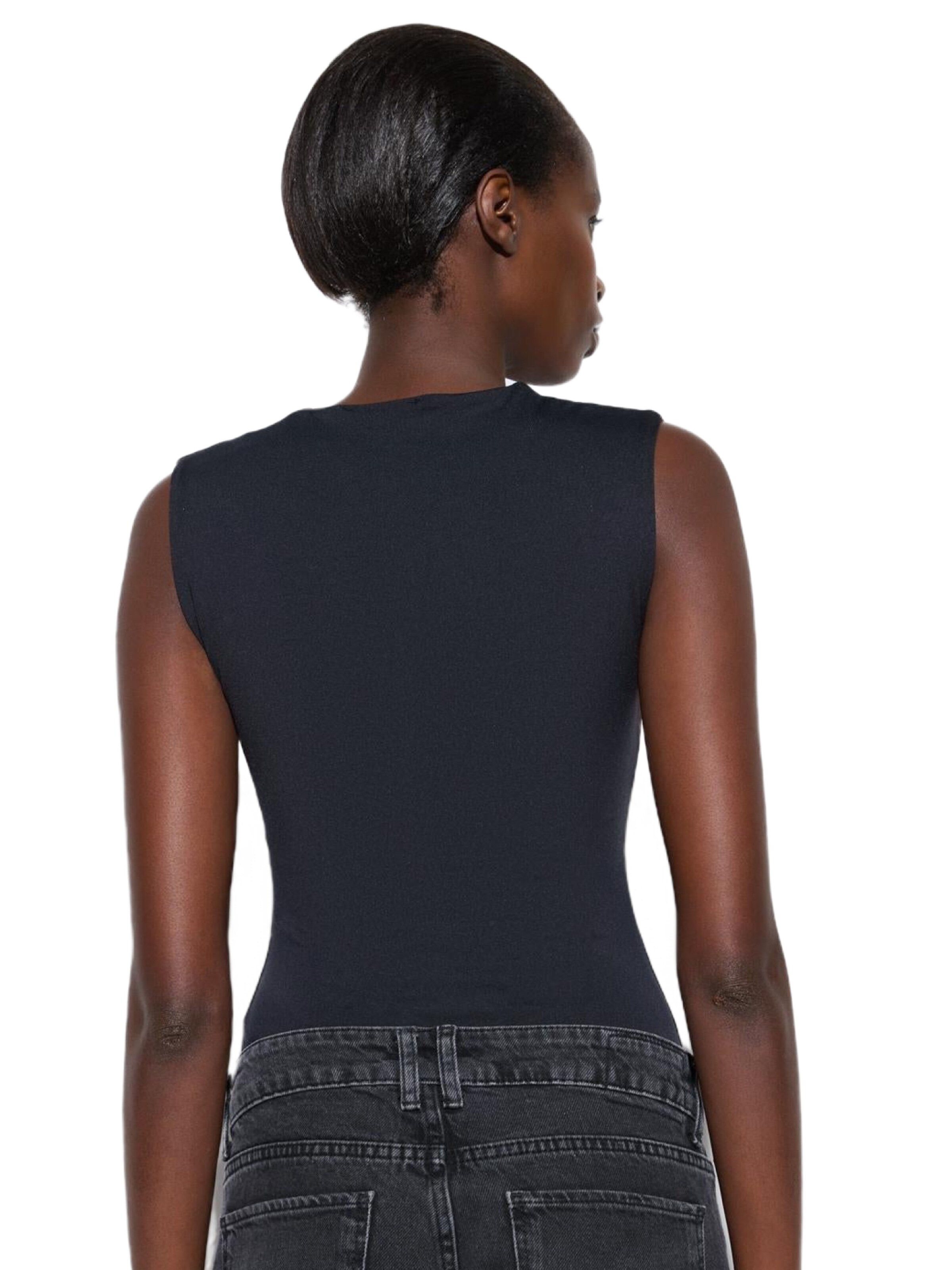 No Matter What Shirt bodysuit in Black