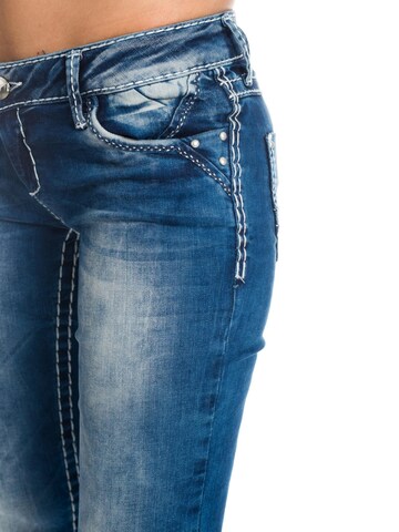 CIPO & BAXX Skinny Jeans 'BJ639' in Blue