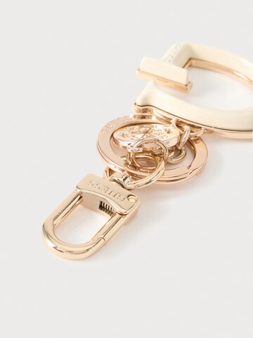 Porte-clés GUESS en or