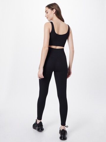 ABOUT YOU Skinny Sport-Leggings 'Kate' in Schwarz