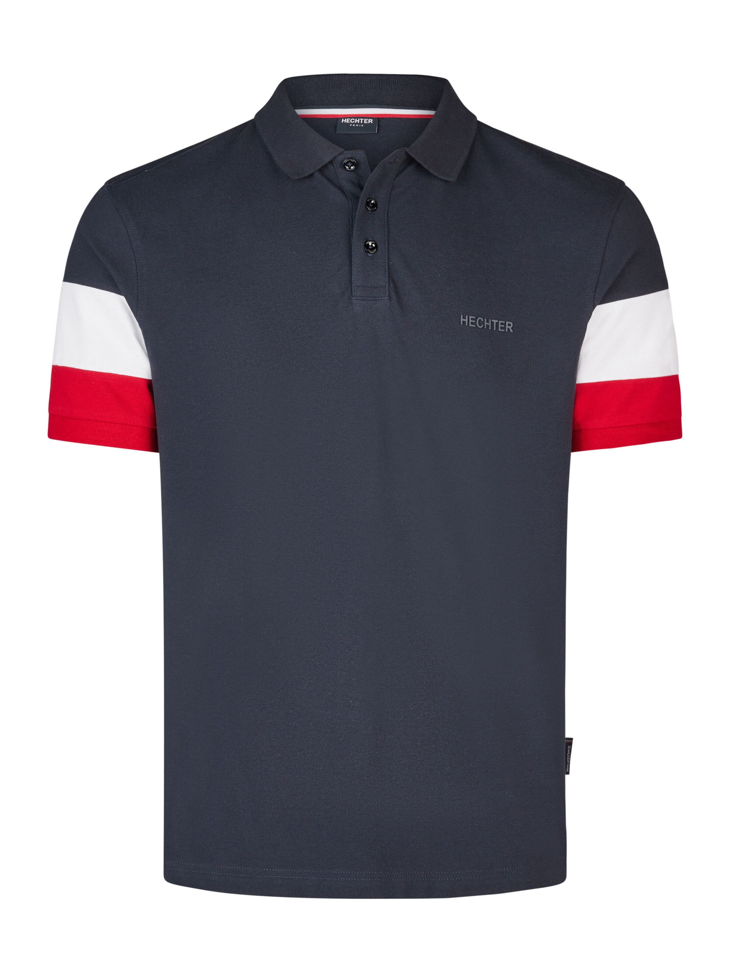 HECHTER PARIS Poloshirt in Blau: Vorderseite