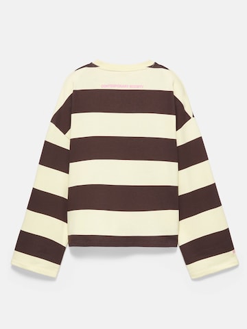 Pull&Bear Sweatshirt 'PACIFIC' in Braun