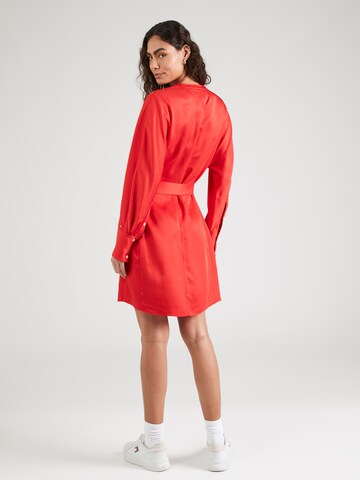 TOMMY HILFIGER Shirt Dress in Red