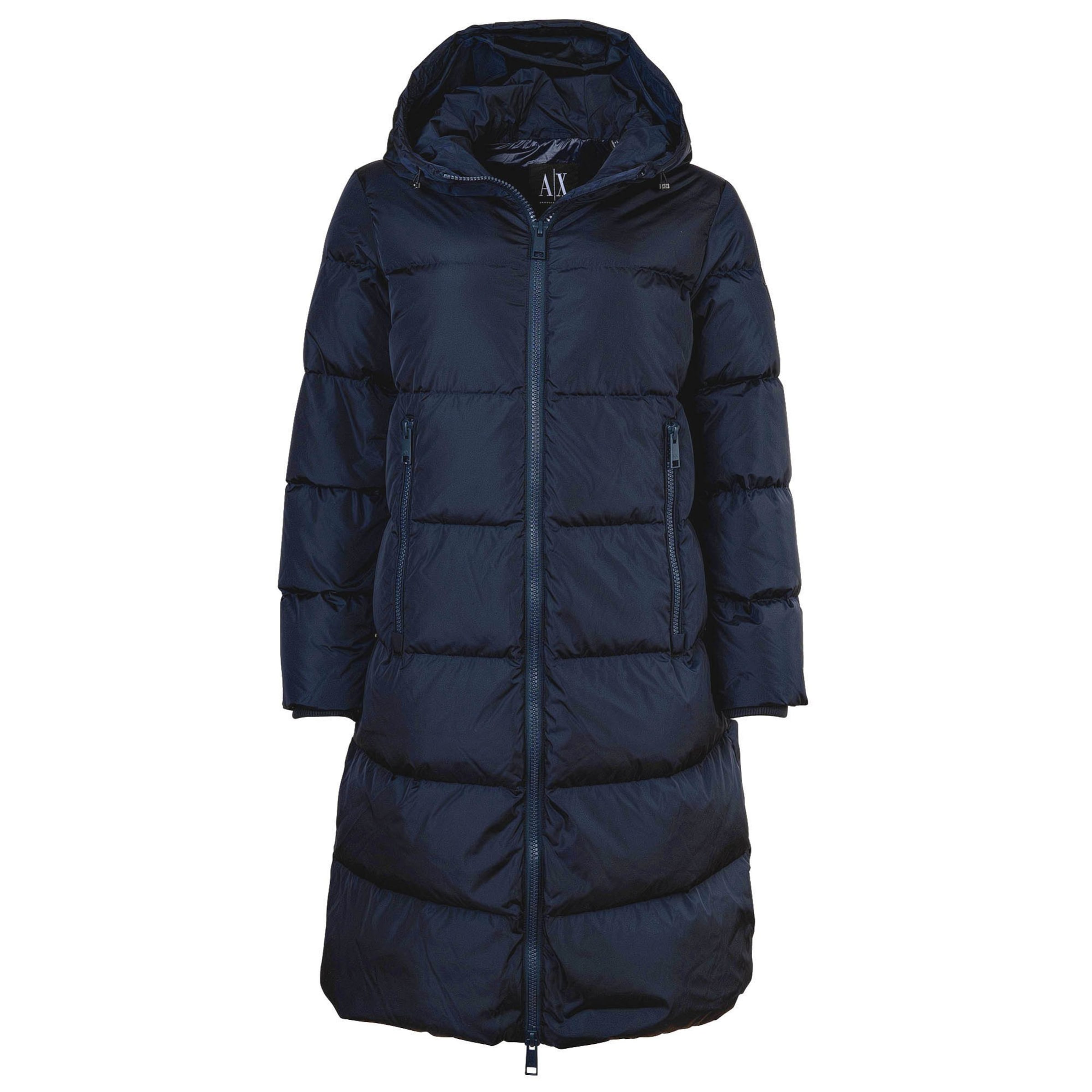 Manteau d’hiver ARMANI EXCHANGE en bleu : devant