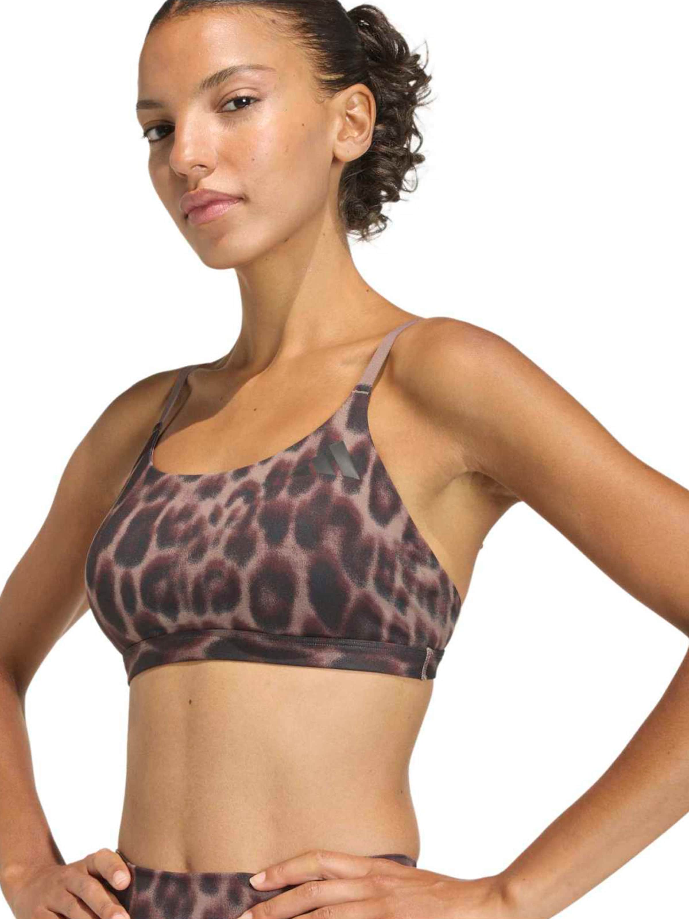 ADIDAS PERFORMANCE Бюстье Спортивный бюстгальтер 'OPT' в Коричневый