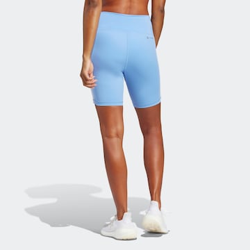 ADIDAS PERFORMANCE Skinny Sporthose 'Essentials' in Blau