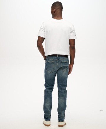 Coupe slim Jean 'The Merchant Store' Superdry en bleu