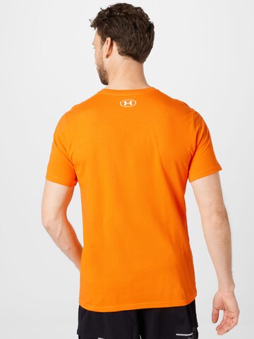 UNDER ARMOUR Performance Shirt 'Foundation' in Orange