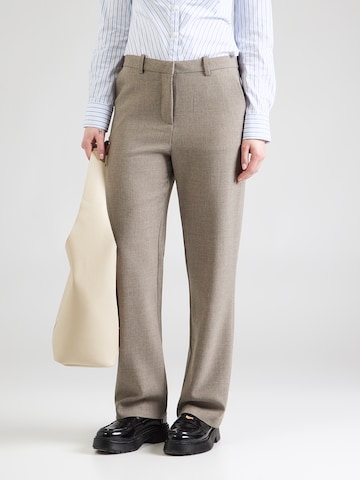 VERO MODA regular Παντελόνι 'VMZamira' σε γκρι: μπροστά