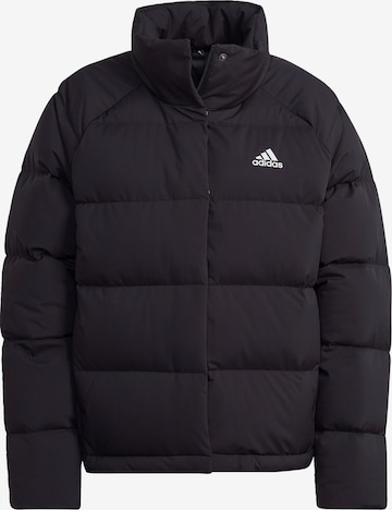 ADIDAS SPORTSWEAR Outdoor Jacket 'Helionic' in Black: front