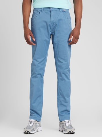 Coupe slim Pantalon BLEND en bleu : devant