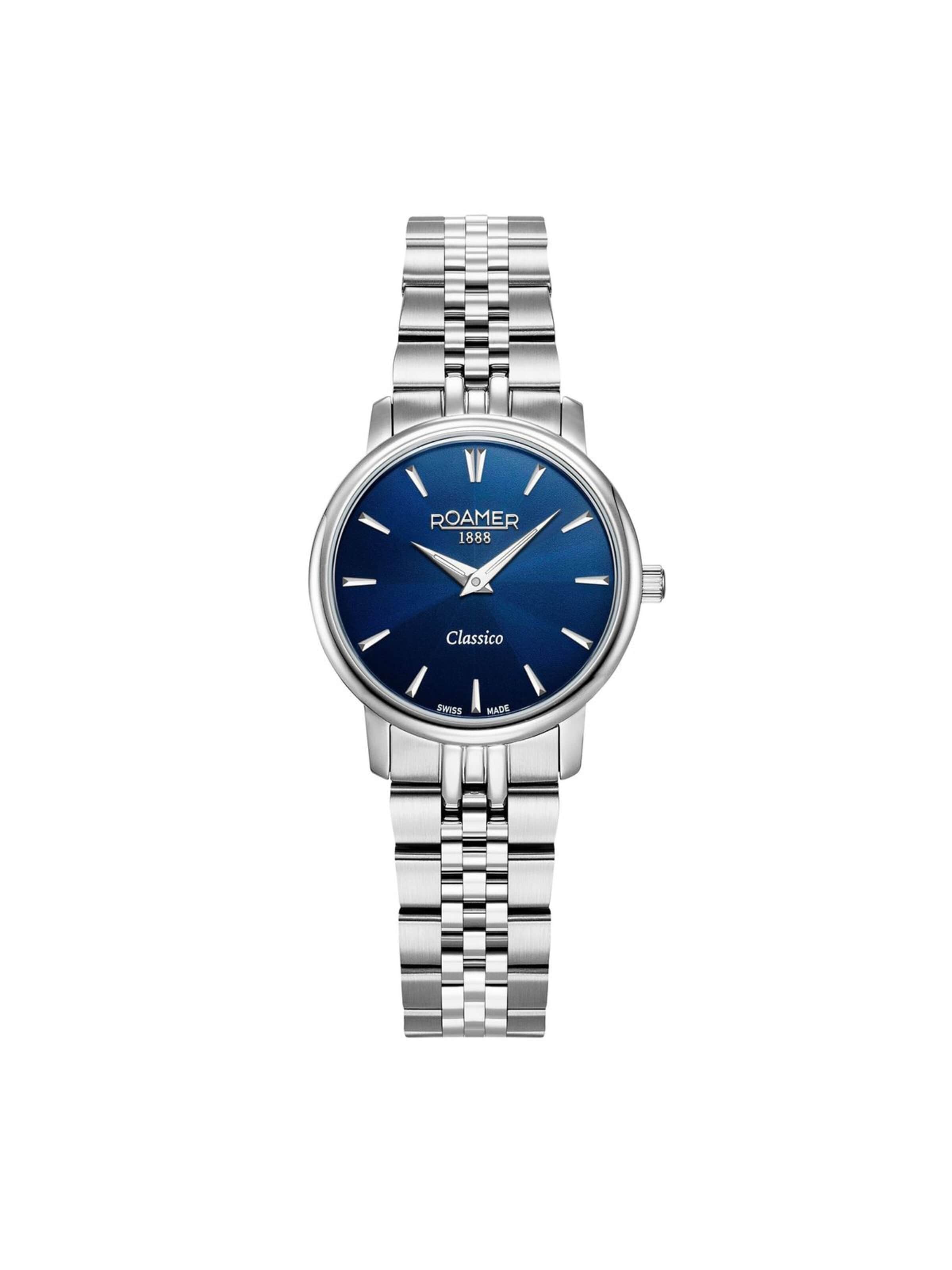 Roamer Analoog horloge 'Classico' in Blauw: voorkant