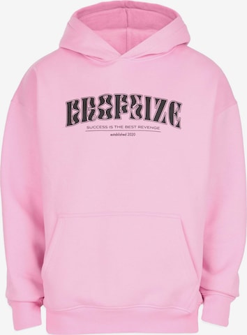 Dropsize Sweatshirt 'Success' in Pink: Vorderseite