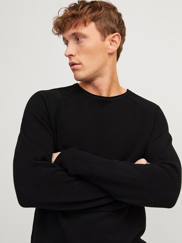 JACK & JONES Pullover 'JWHHILL' in Schwarz
