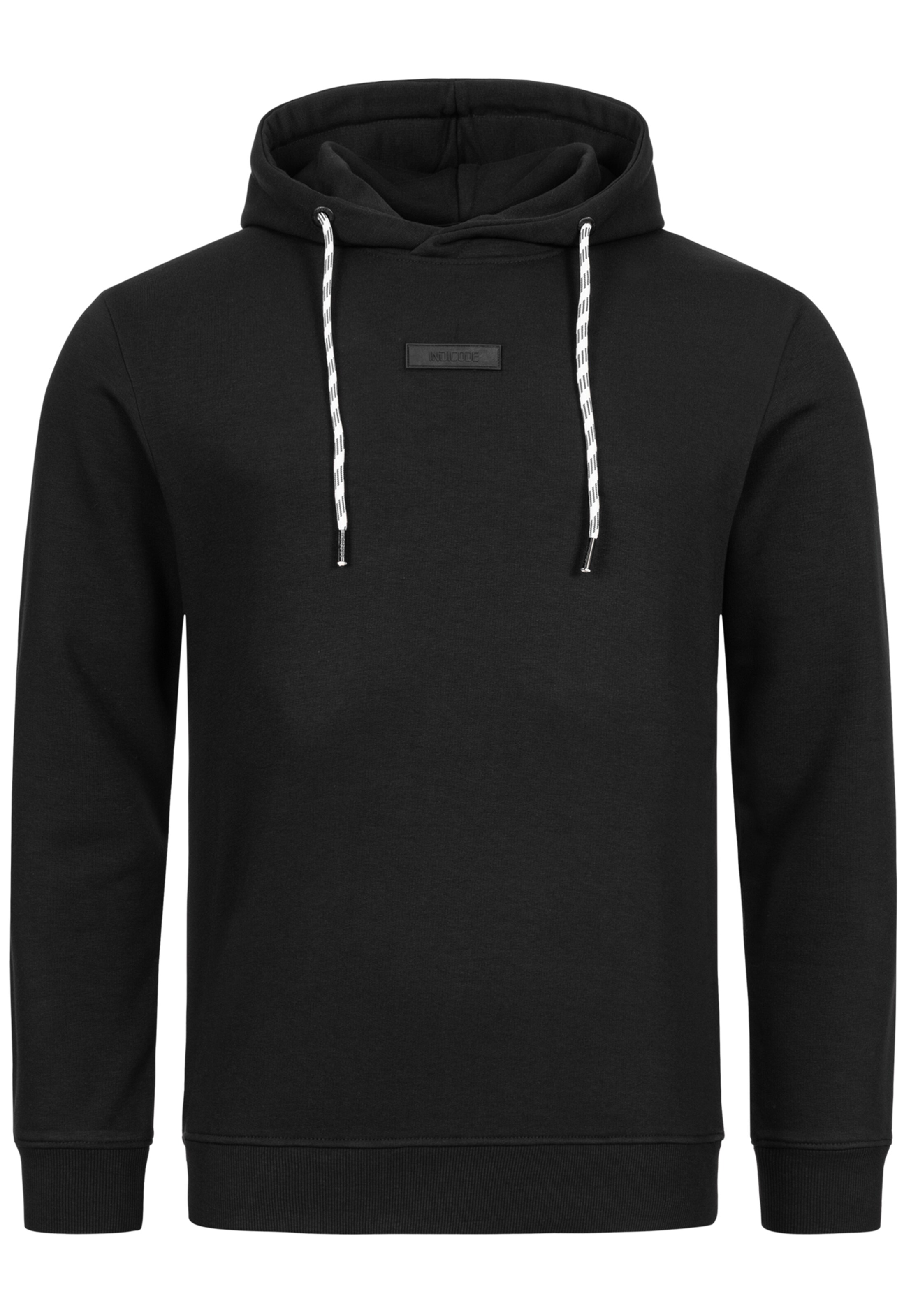INDICODE JEANS Sweatshirt 'Bentley' in Black: front
