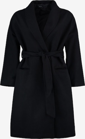 juoda Trendyol Curve Demisezoninis paltas: priekis